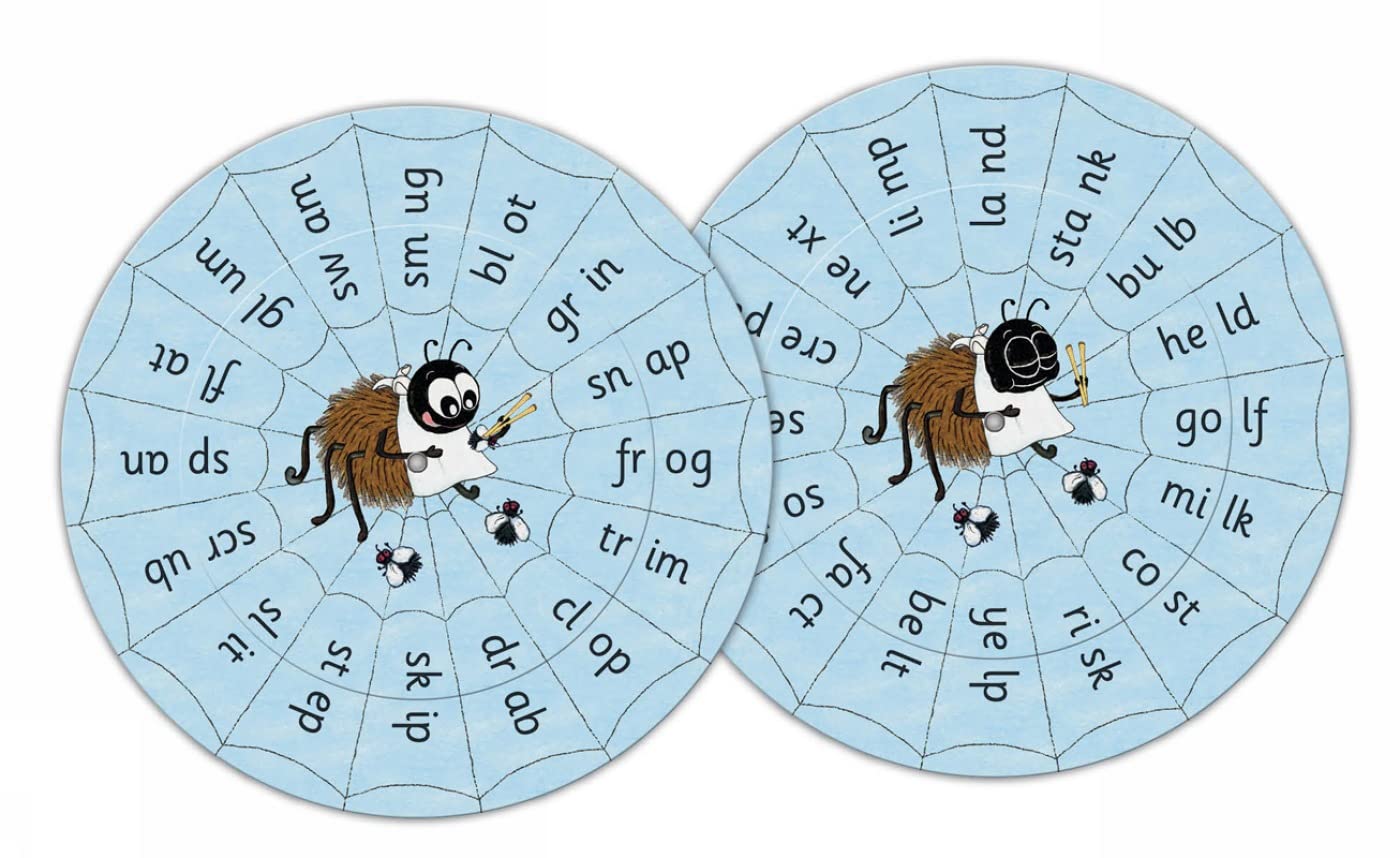 

Jolly Phonics Blends Wheels. Wernham Sara