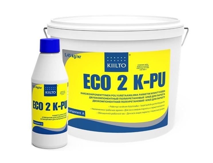 фото Двухкомпонентный полиуретановый клей kiilto eco 2k-pu 5,45+0,55кг