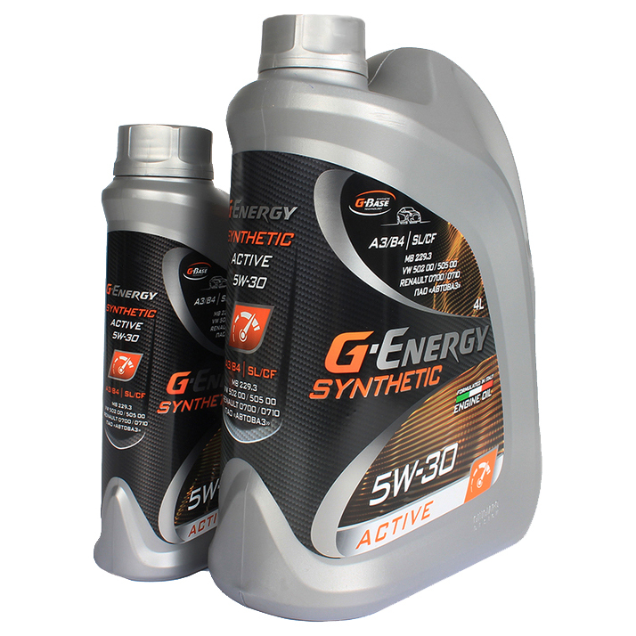 

G-Energy Synthetic Active 5W-30 промо 5л+1л в подарок 253142406(1)