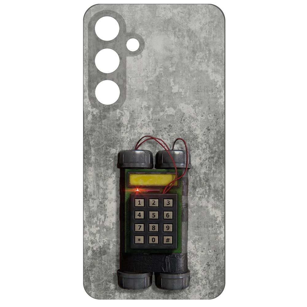 

Чехол-накладка Krutoff Soft Case Cтандофф 2 (Standoff 2) - C4 для Samsung Galaxy S24, Черный