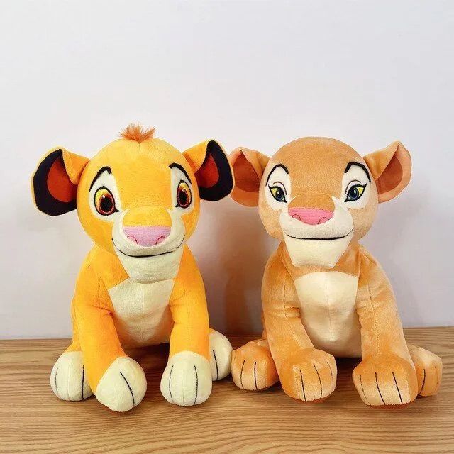 Набор Мягких игрушек Симба и Нала Король лев The Lion King набор для создания шкатулки мышиный король волшебная мастерская