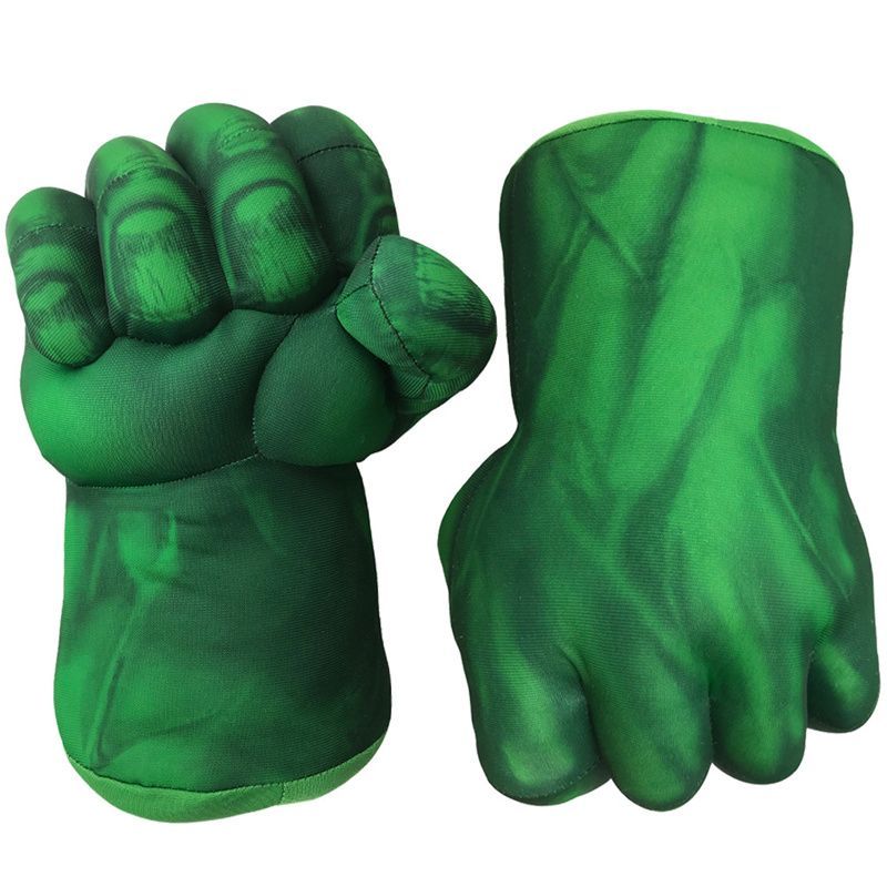 Перчатки Халк зеленый