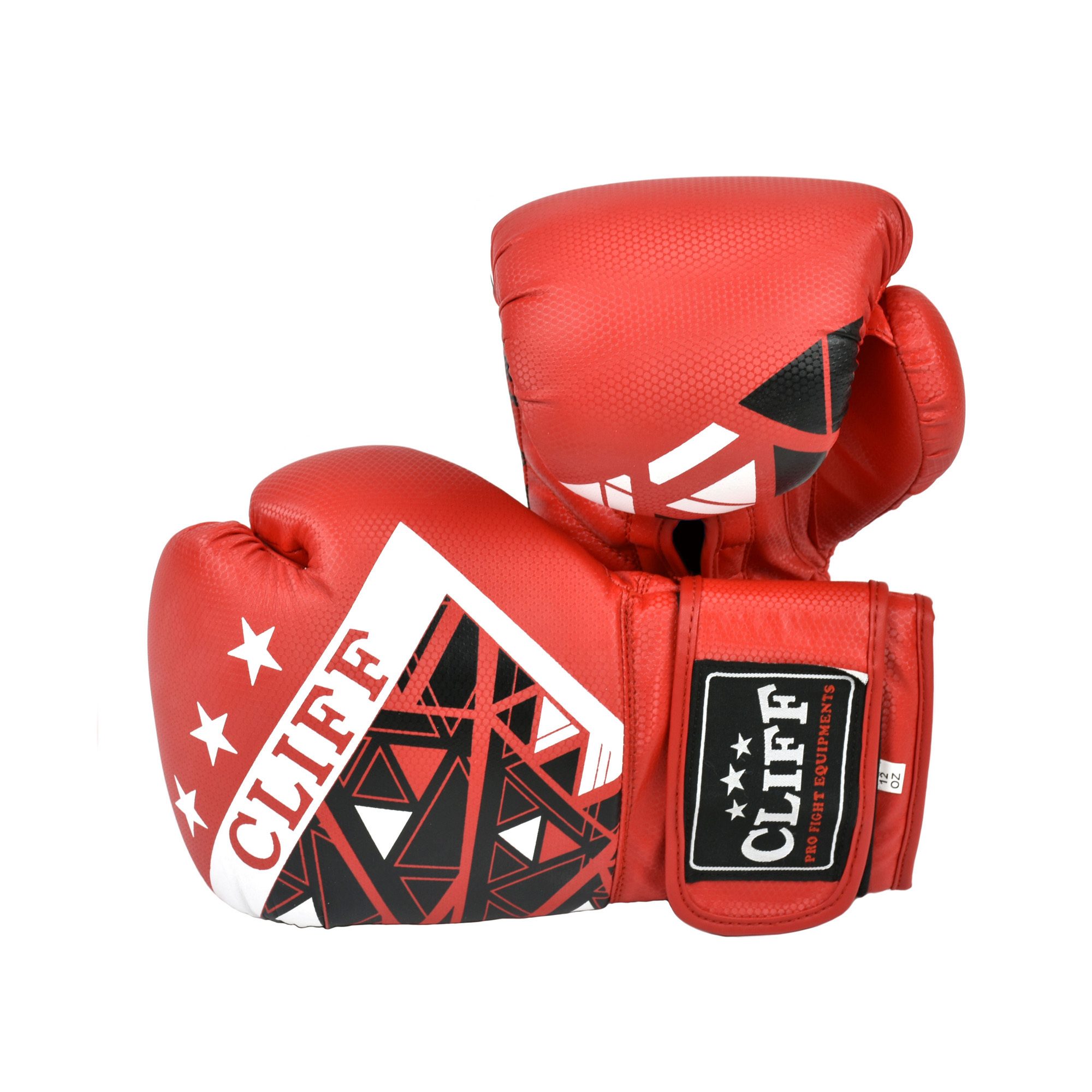 Перчатки боксёрские CLIFF AMERICAN, Cristal FLEX, 8 унций, красные