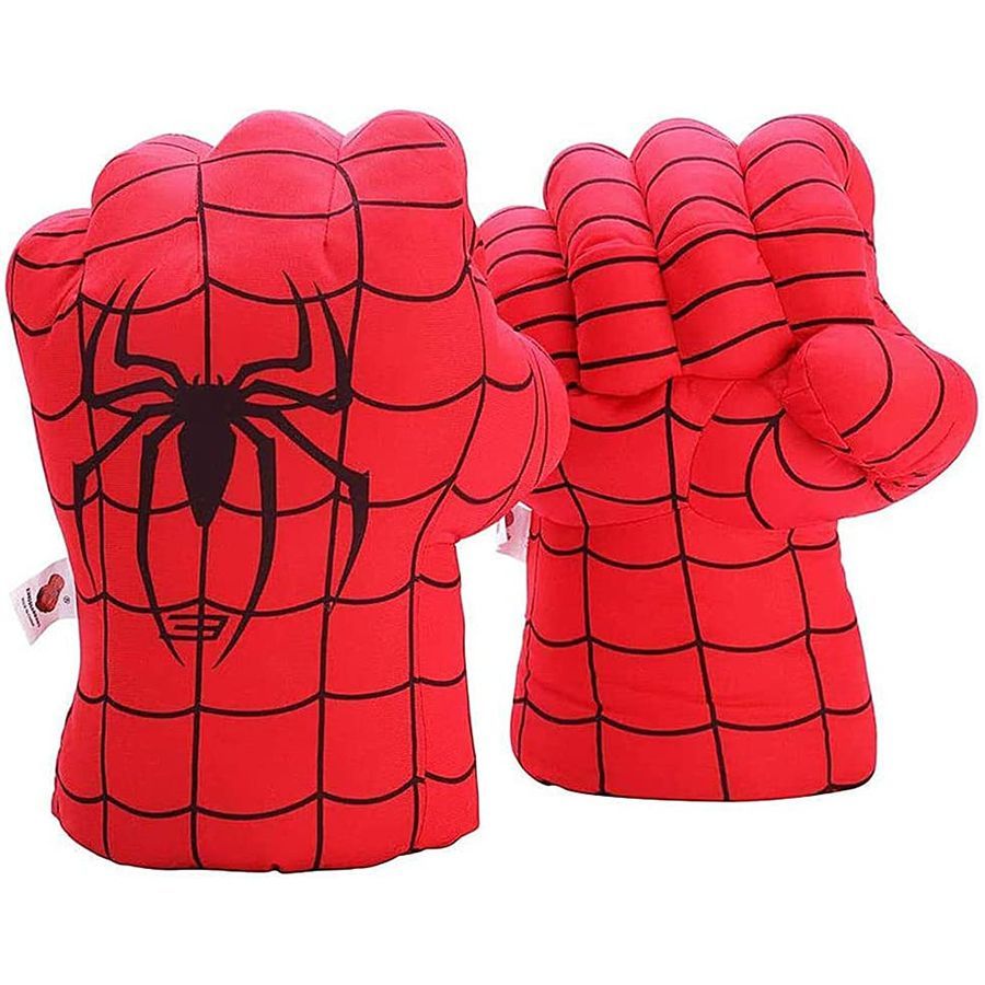 Перчатки Человек Паук, красный
