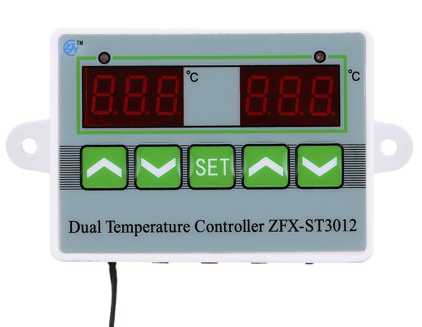 

Контроллер температуры ТЕХМЕТР ST-3012 24V/240W (Белый)