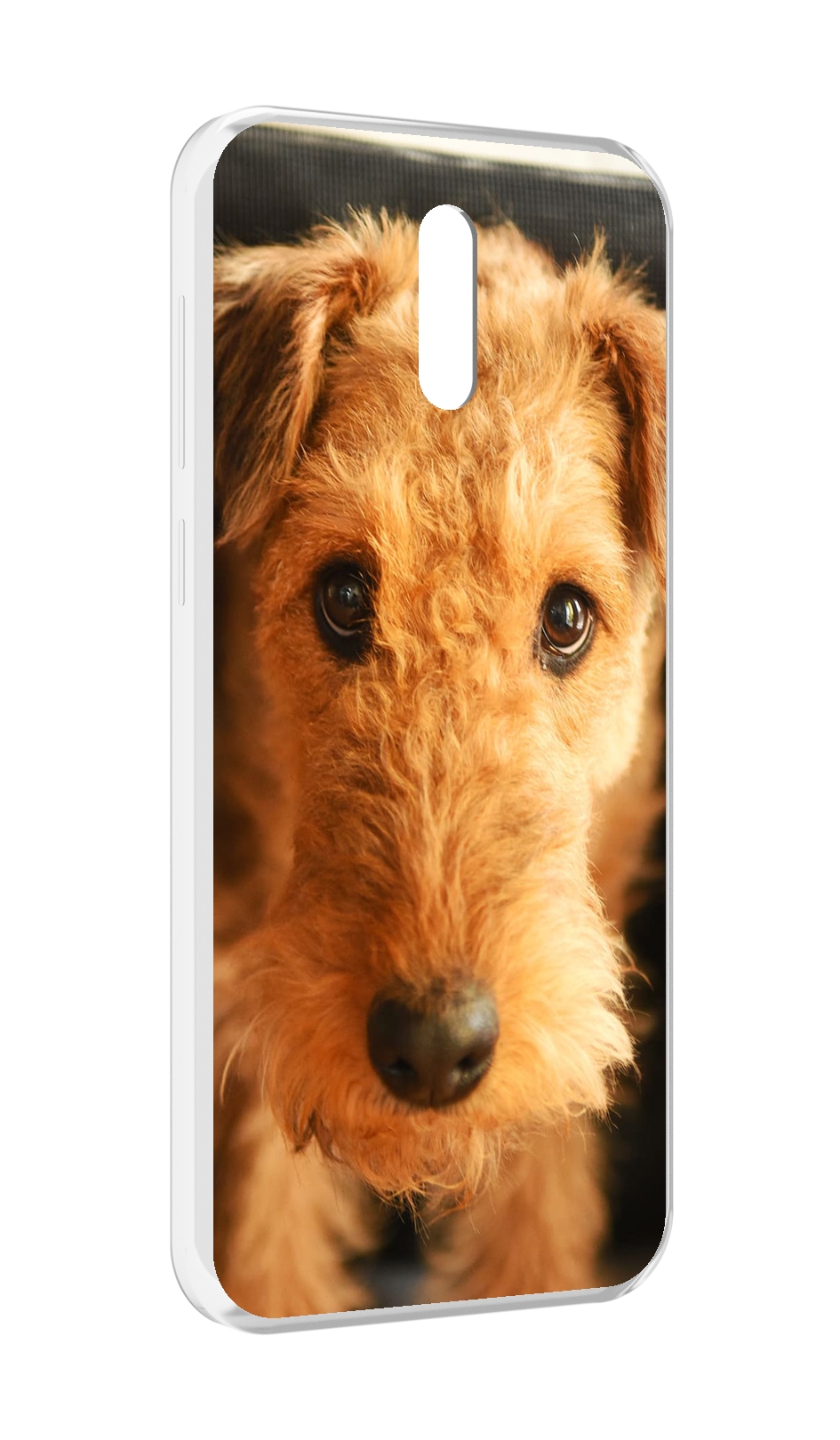Чехол MyPads эрдельтерьер для Alcatel 3L (2019)