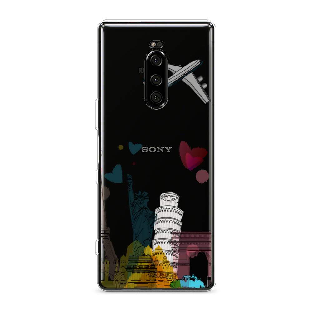 

Чехол Awog на Sony Xperia XZ4/Xperia 1 "Самолет путешествий", Разноцветный, 53850-10
