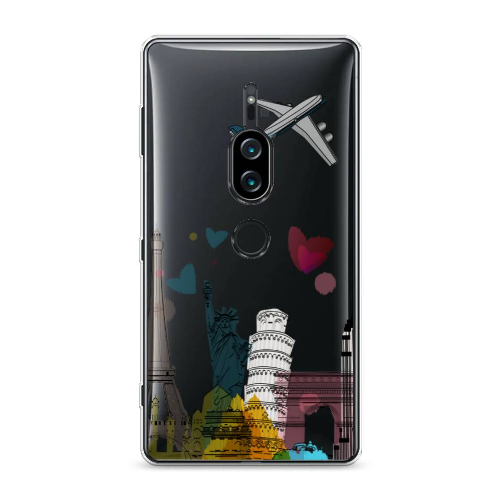 

Силиконовый чехол "Самолет путешествий" на Sony Xperia XZ2 Premium, 53350-10