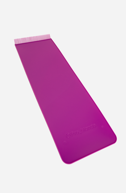 Парикмахерский планшет @pro_blonde с гребнем фиолетовый папка планшет с зажимом а4 пластик 1 8мм berlingo instinct фламинго