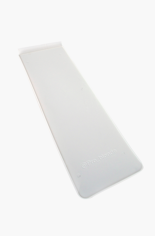 Парикмахерский планшет @pro_blonde с гребнем белый планшет сонет с зажимом и резинкой мдф толщина 2 7 мм размер 22 7х35 5 см