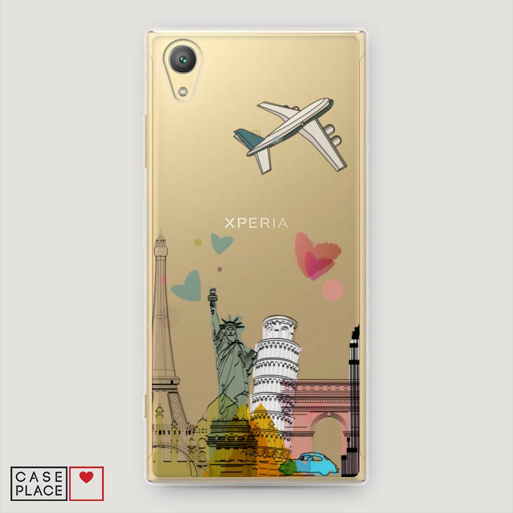 

Чехол Awog на Sony Xperia XA1 plus "Самолет путешествий", 53050-10