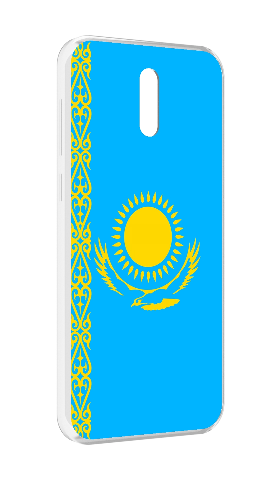 

Чехол MyPads флаг Казахстана-1 для Alcatel 3L (2019), Прозрачный, Tocco