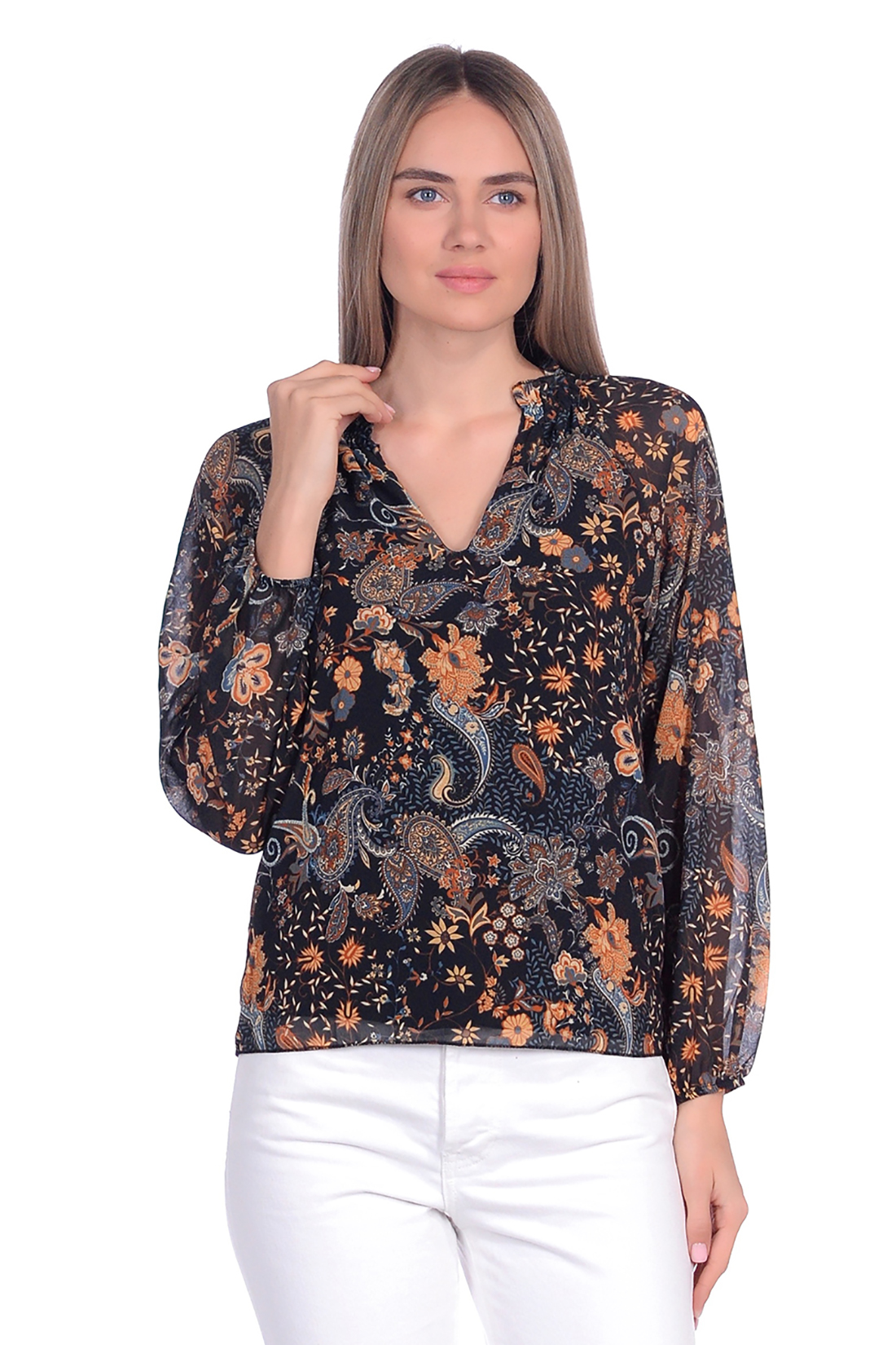 

Блуза женская Hailys K016265 черная XS, K016265