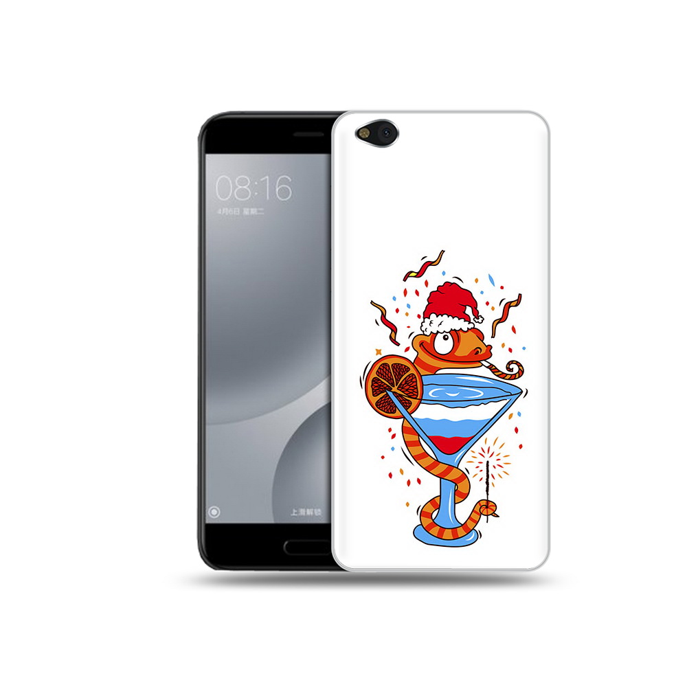 

Чехол MyPads Tocco для Xiaomi Mi 5C змейка (PT61938.328.364), Прозрачный, Tocco