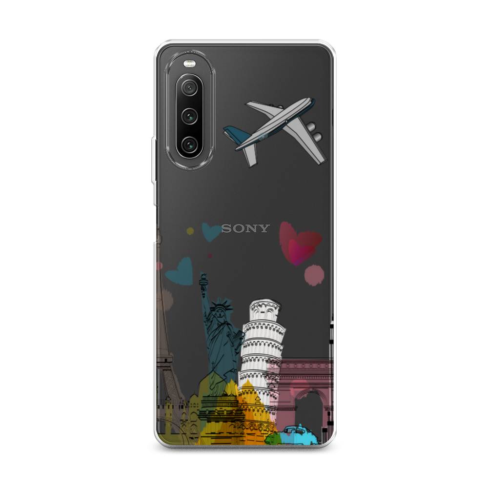 

Чехол Awog на Sony Xperia 10 IV "Самолет путешествий", Разноцветный, 55250-10