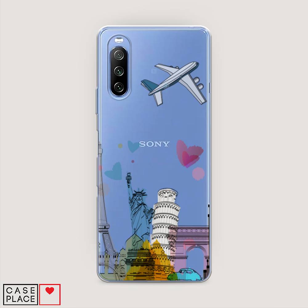 

Чехол Awog на Sony Xperia 10 III "Самолет путешествий", Разноцветный, 54950-10