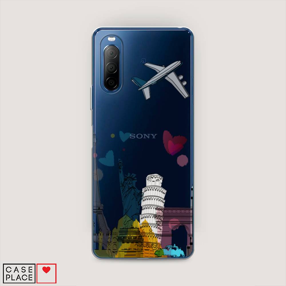 

Чехол Awog на Sony Xperia 10 II "Самолет путешествий", Разноцветный, 54650-10