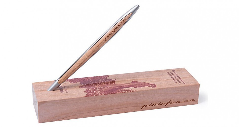 Шариковая ручка Pininfarina Cambiano Dante Inferno цвет Кедр/Серебристый (NPKRE01752)