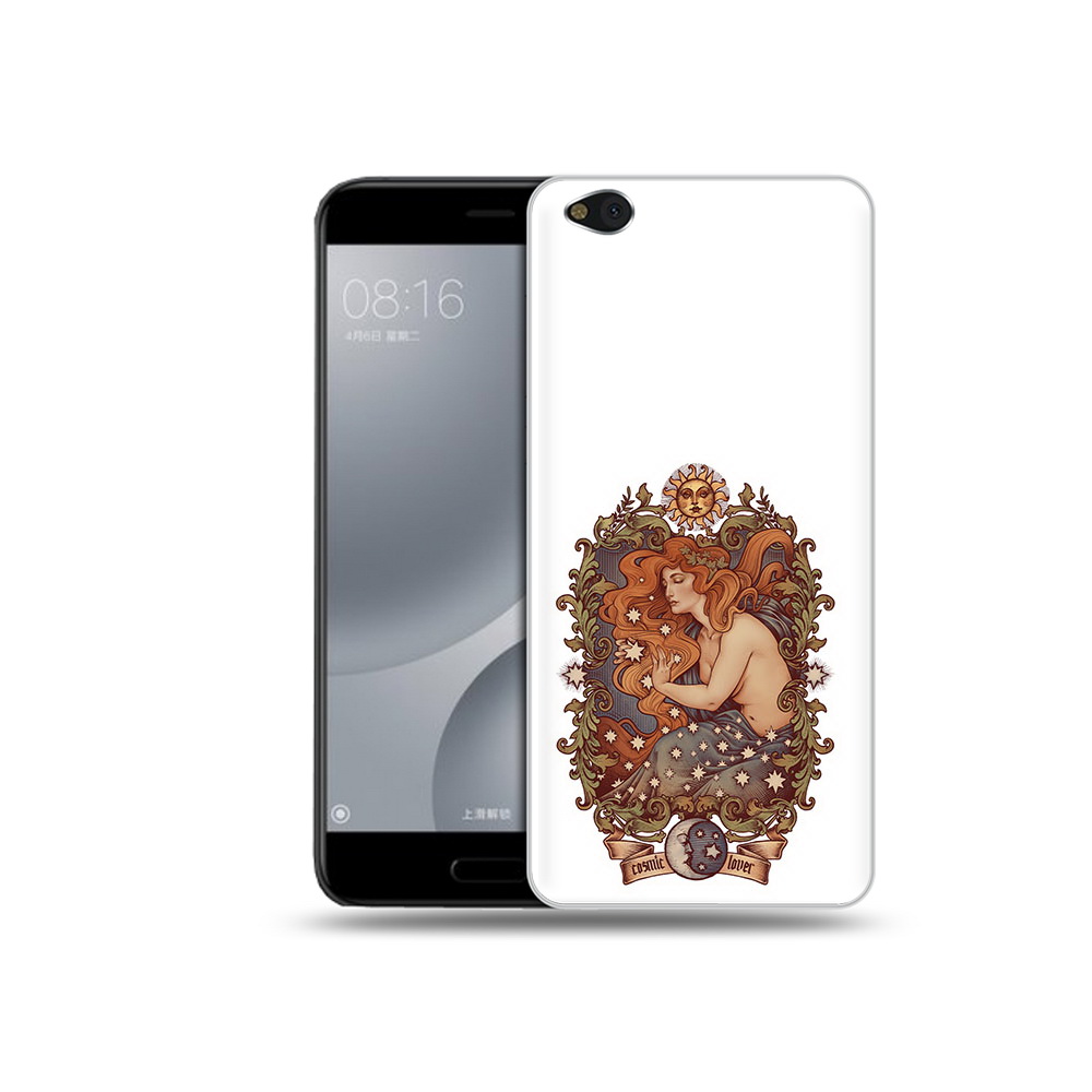 

Чехол MyPads Tocco для Xiaomi Mi 5C звездная девушка абстракция (PT61938.328.351), Прозрачный, Tocco