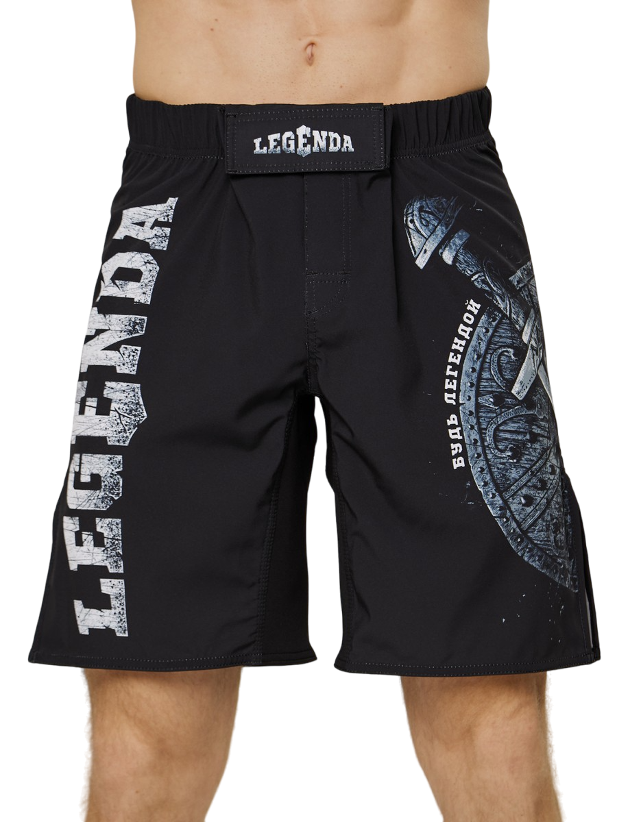 

Шорты спортивные Legenda Щит и Меч черный, серый 2XL
