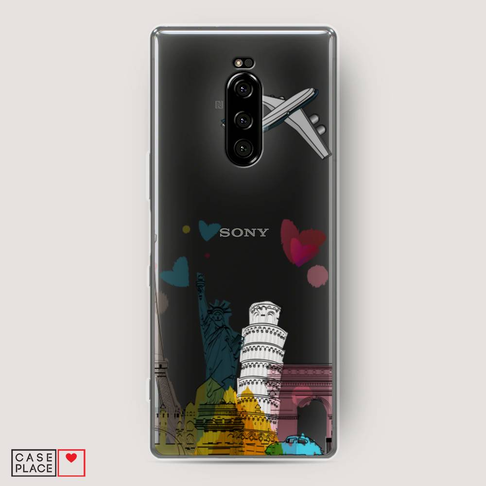 

Чехол Awog на Sony Xperia 1/XZ4 "Самолет путешествий", Разноцветный, 54250-10