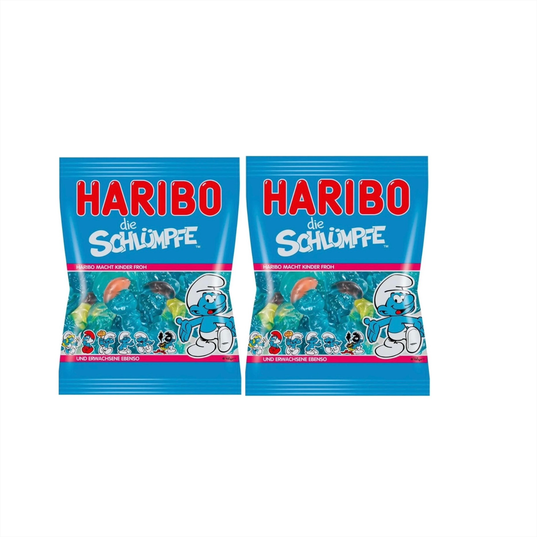 

Жевательный мармелад Haribo Смурфики 2 шт по 75 г