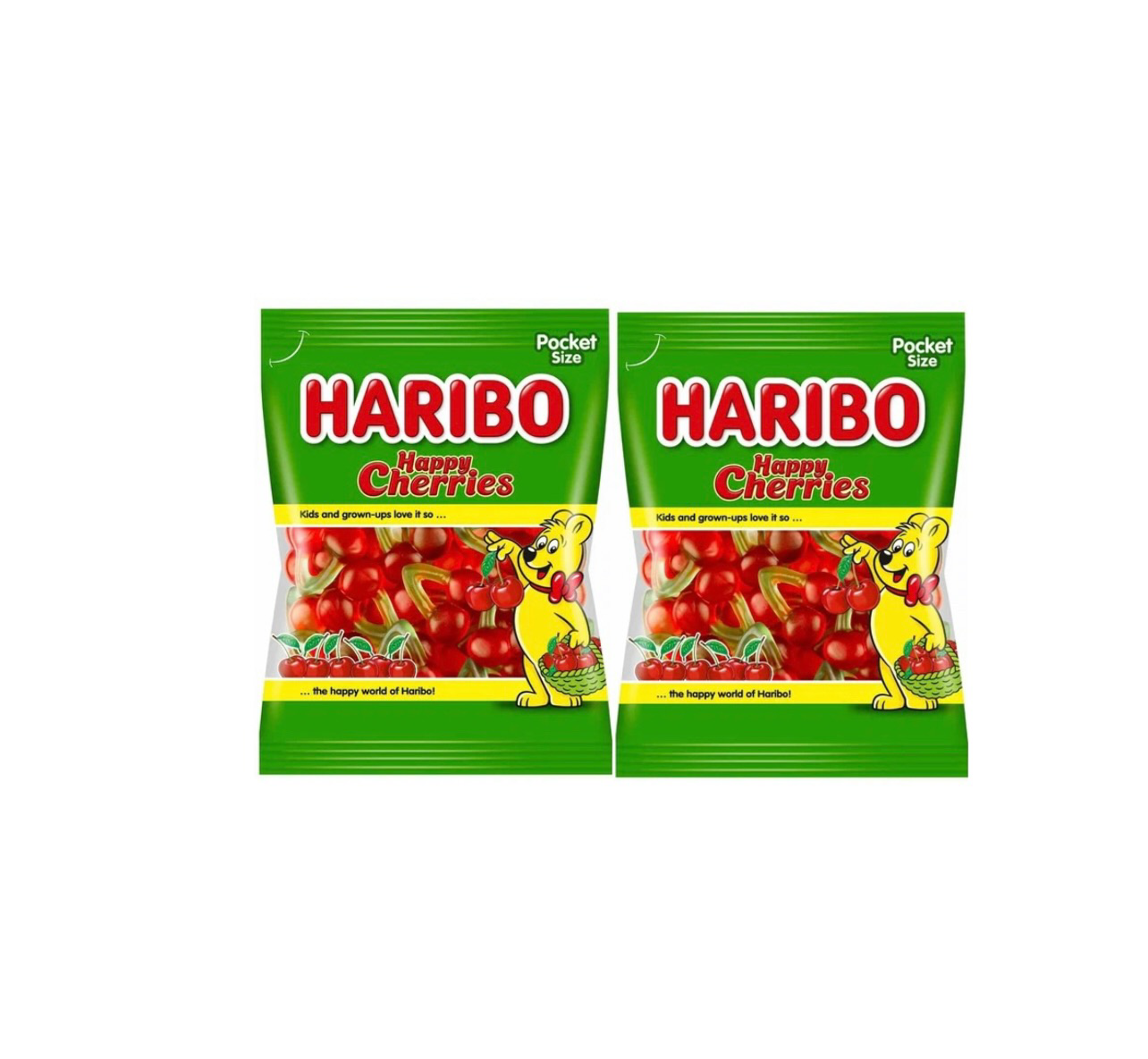 

Жевательный мармелад Haribo Happy Cherries 2 шт по 75 г