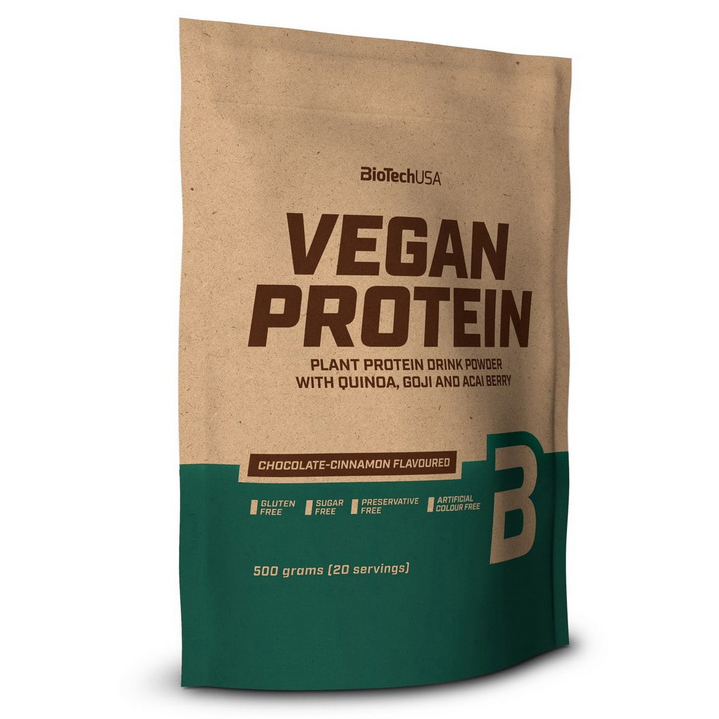 фото Протеины biotech vegan protein - 500 грамм, шоколад-корица