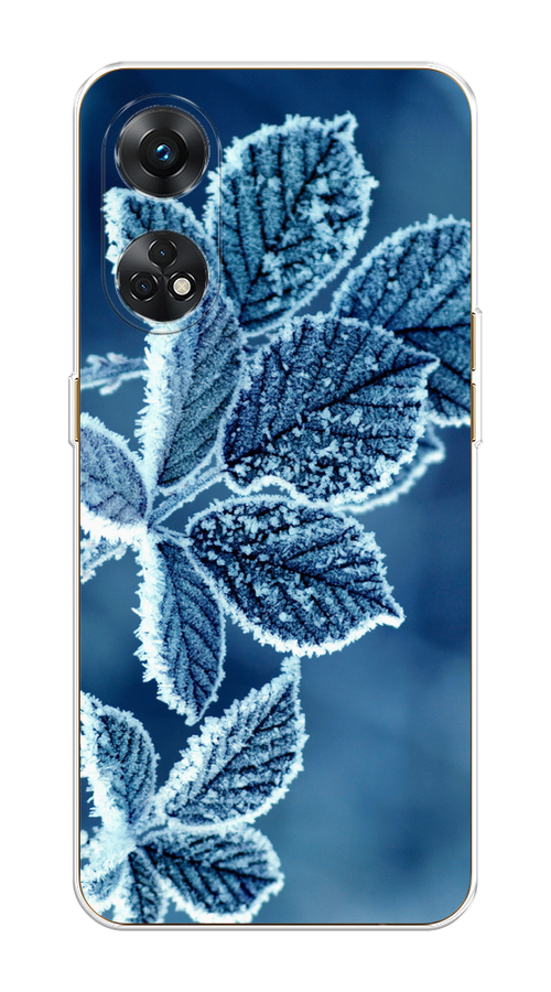 

Чехол на Oppo Reno 8T 4G "Зима 6", Бирюзовый;белый, 2513250-2