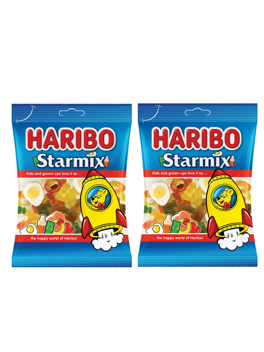 фото Жевательный мармелад haribo starmix 2 шт по 75 г