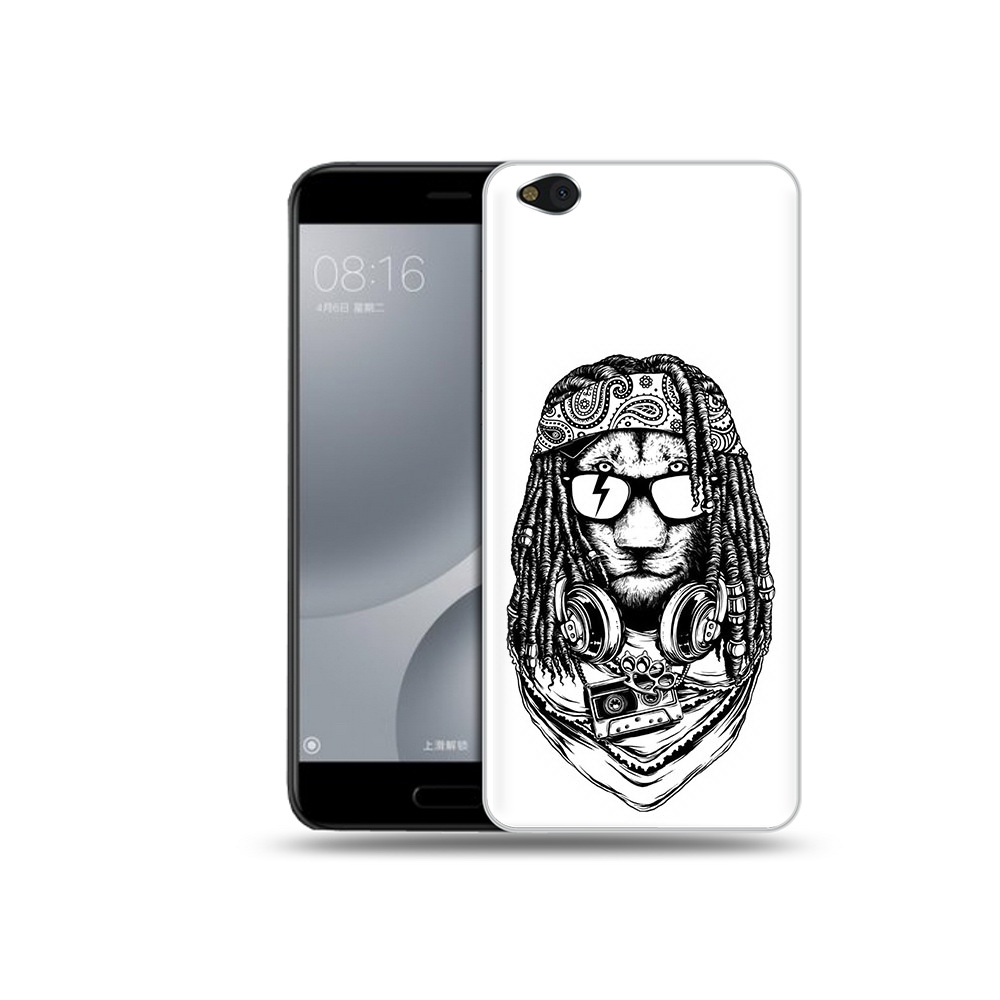 

Чехол MyPads Tocco для Xiaomi Mi 5C дреды льва (PT61938.328.338), Прозрачный, Tocco