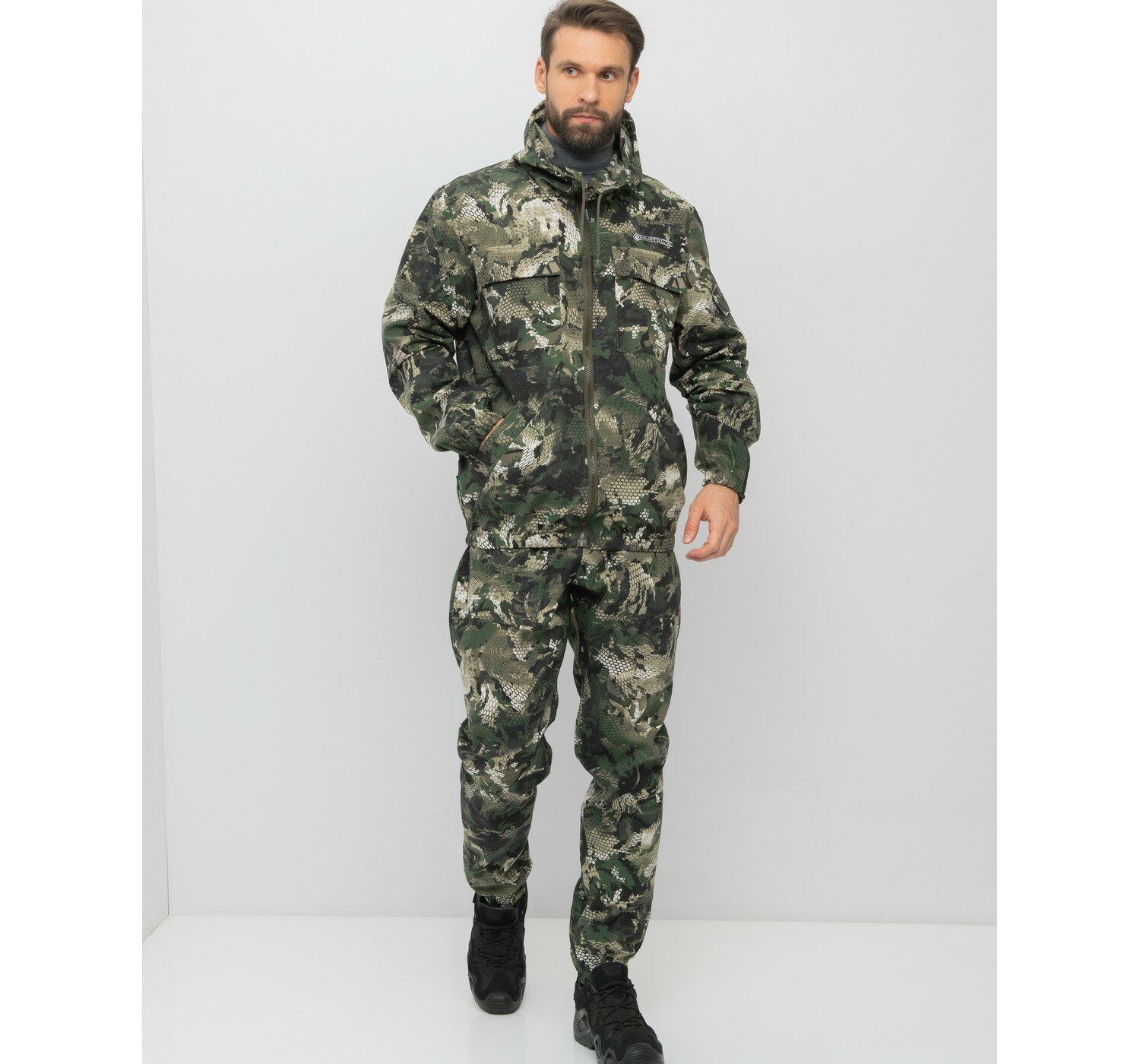 

Костюм летний Huntsman Стрелок ткань Сорочка цвет Тайгер 48-50/170-176, Зеленый, Стрелок