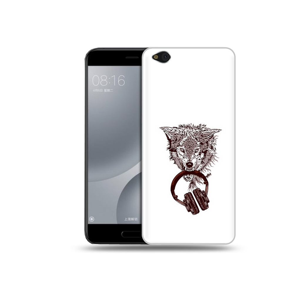 

Чехол MyPads Tocco для Xiaomi Mi 5C дикий волк (PT61938.328.325), Прозрачный, Tocco