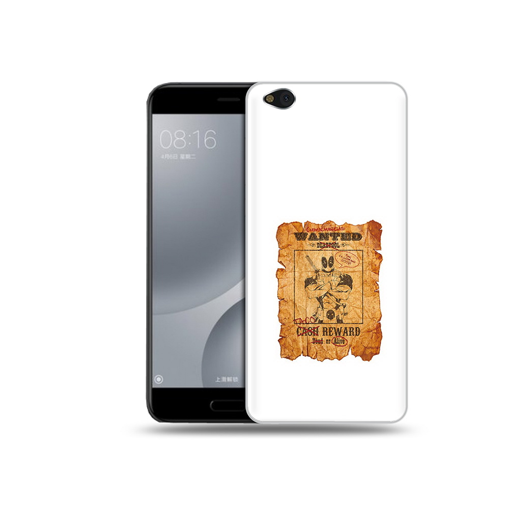 

Чехол MyPads Tocco для Xiaomi Mi 5C дедпул (PT61938.328.317), Прозрачный, Tocco
