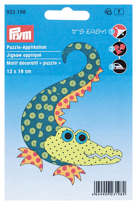 Термоаппликация Prym 923198 Крокодил