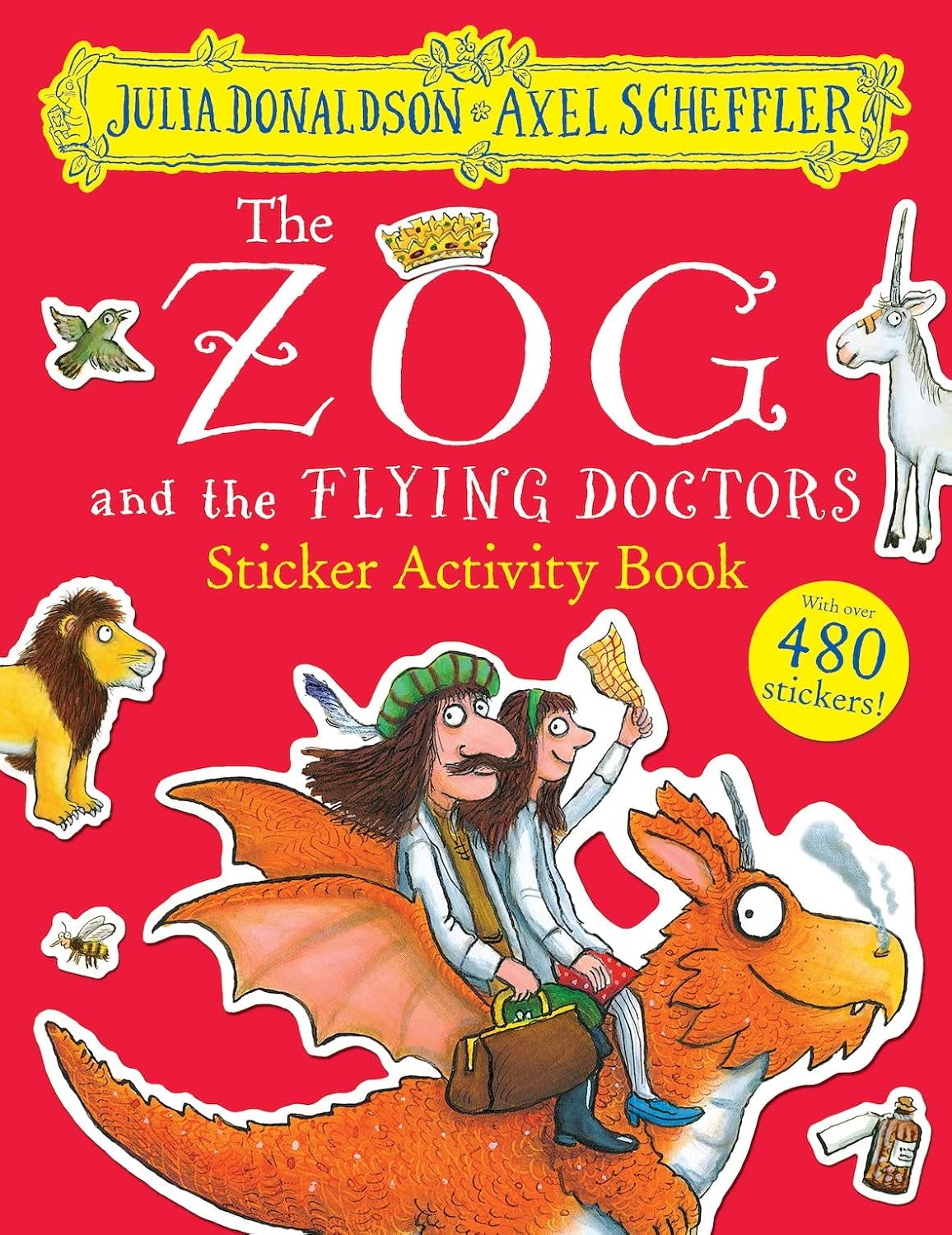 

Zog and the flying doctors sticker book (pb). Donaldson Julia