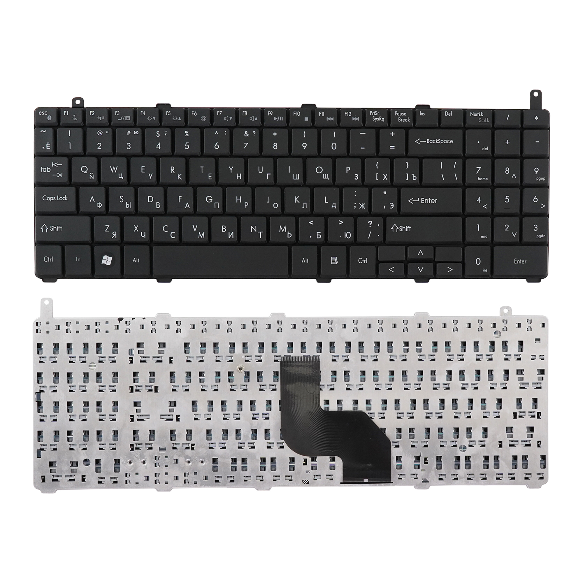 

Клавиатура Azerty для ноутбука Универсальный DNS 0124002, 0129303, LG R580, R590, MP-08G63US-9201H