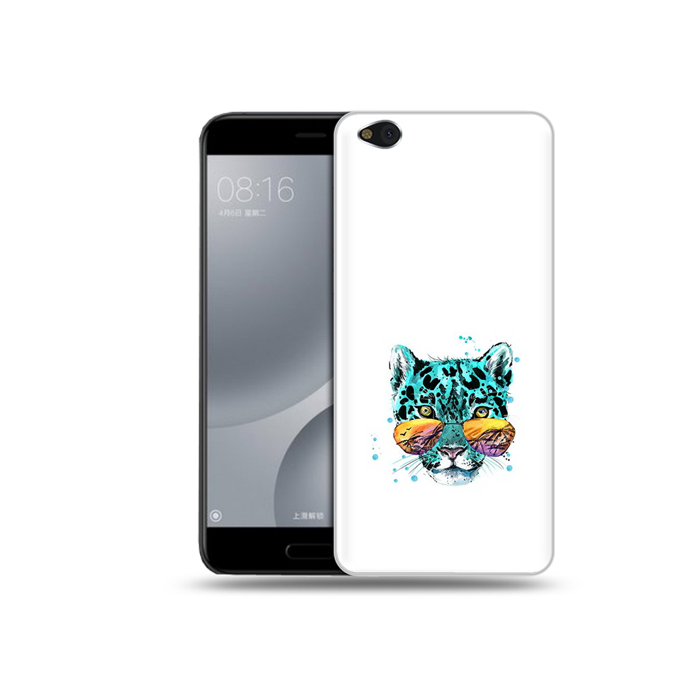 

Чехол MyPads Tocco для Xiaomi Mi 5C голубой лео (PT61938.328.294), Прозрачный, Tocco