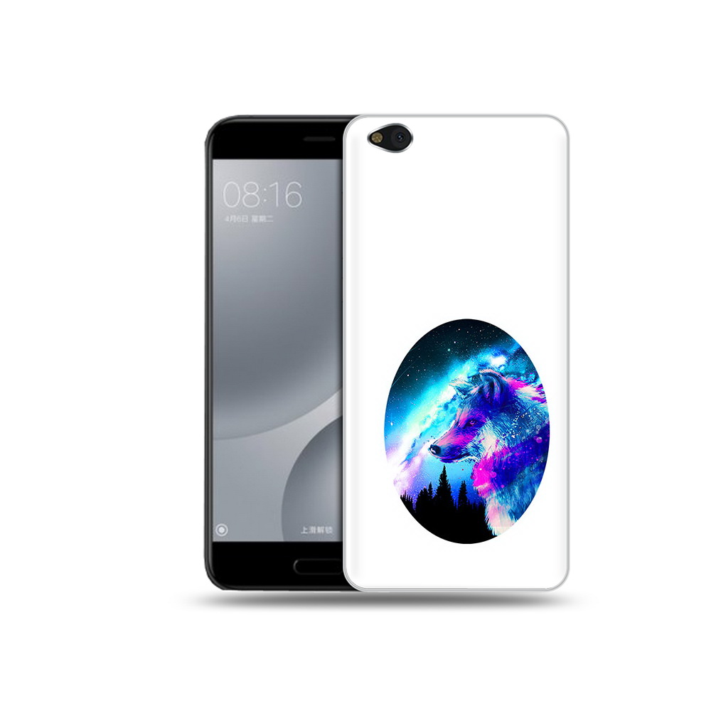 

Чехол MyPads Tocco для Xiaomi Mi 5C голубой волк (PT61938.328.293), Прозрачный, Tocco