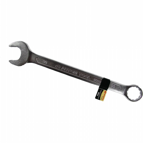 Ключ комбинированный 30*30 мм АВТОМ TOOL РROFFI DIN3113 CrV ключ для разборки стоек ваз 2108 2112 автом 11155