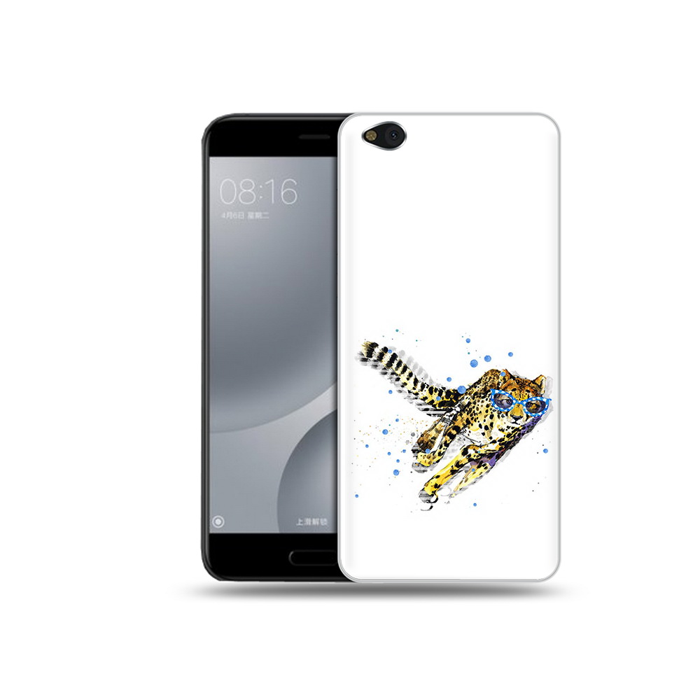 

Чехол MyPads Tocco для Xiaomi Mi 5C гепард в очках (PT61938.328.287), Прозрачный, Tocco
