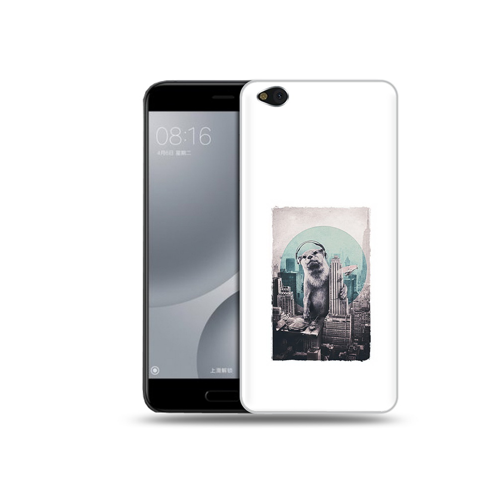 

Чехол MyPads Tocco для Xiaomi Mi 5C выдра в городе (PT61938.328.283), Прозрачный, Tocco