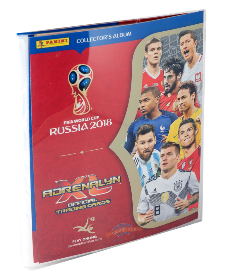 

папка-биндер 2018 fifa world cup russia adrenalyn xl от panini, Прозрачный