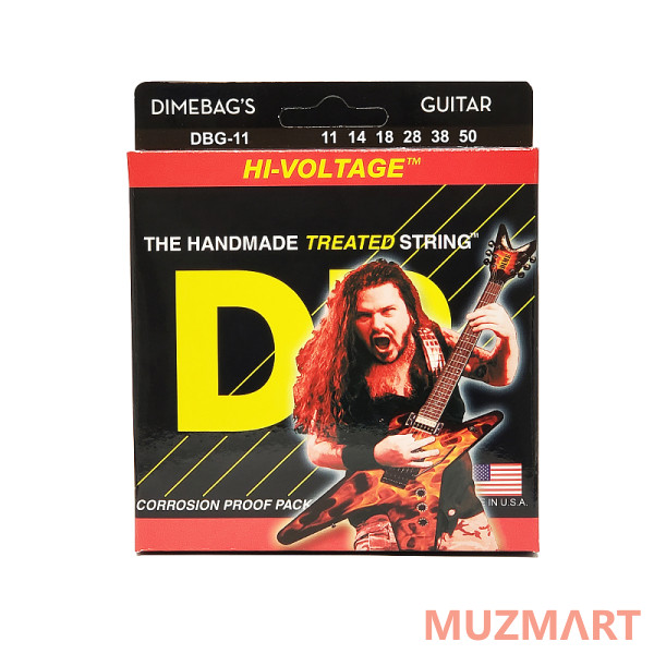 

DR DBG-11 HI-VOLTAGE Струны для электрогитары
