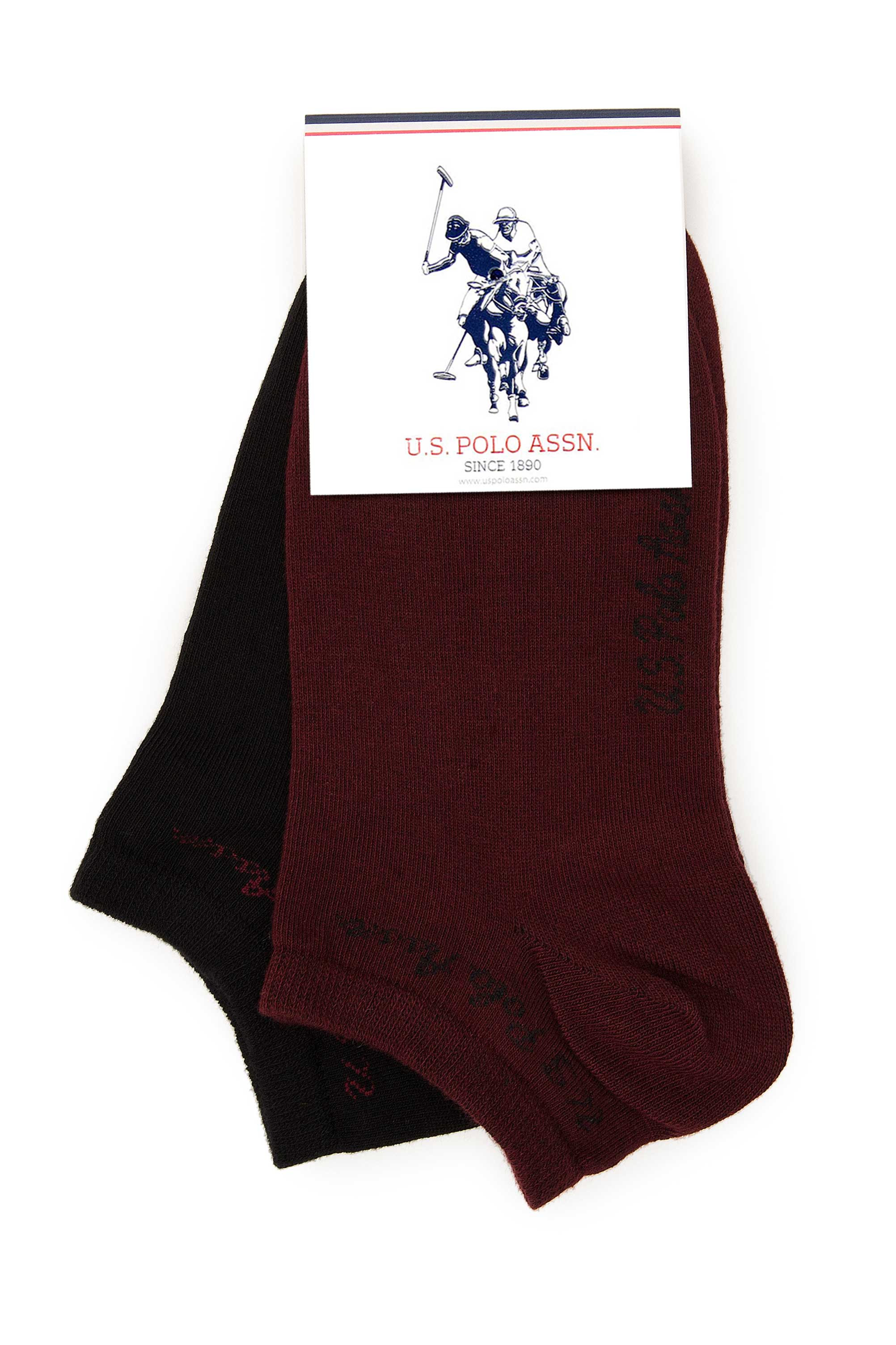 Комплект носков женских U.S. POLO Assn. A082SZ013P01CORASK8 разноцветных one size