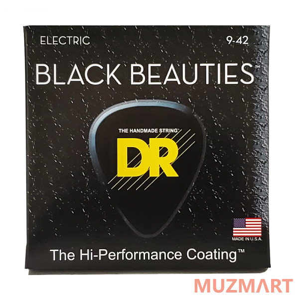 

DR BKE-9 BLACK BEAUTIES Струны для электрогитары