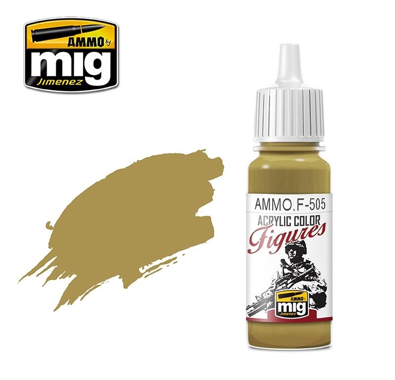

AMMOF505 Ammo Mig Краска акриловая PALE YELLOW GREEN FS-33481, Бледный желто-зеленый