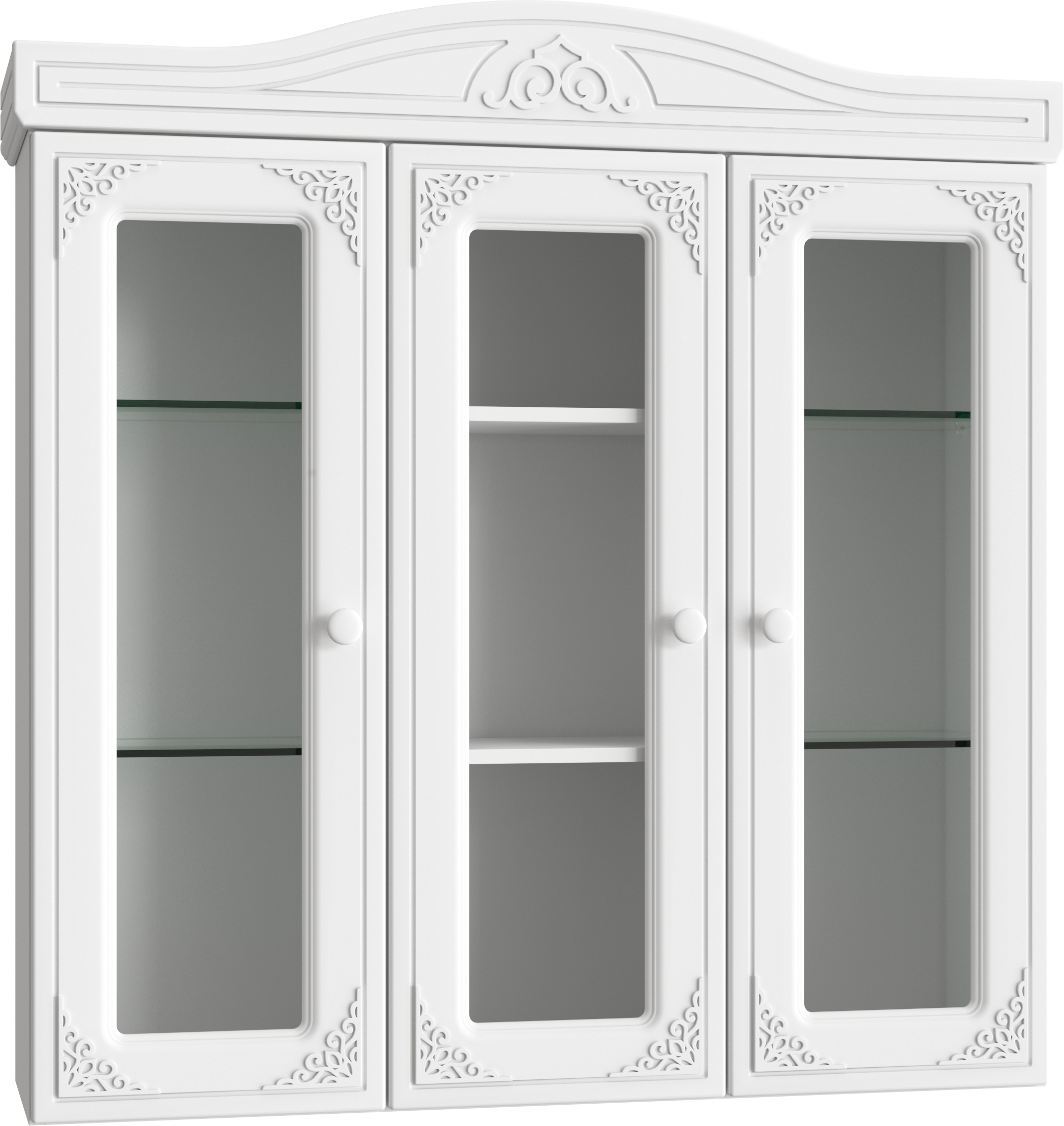 

Шкаф-витрина Compass АС-29 белое дерево, АС-29