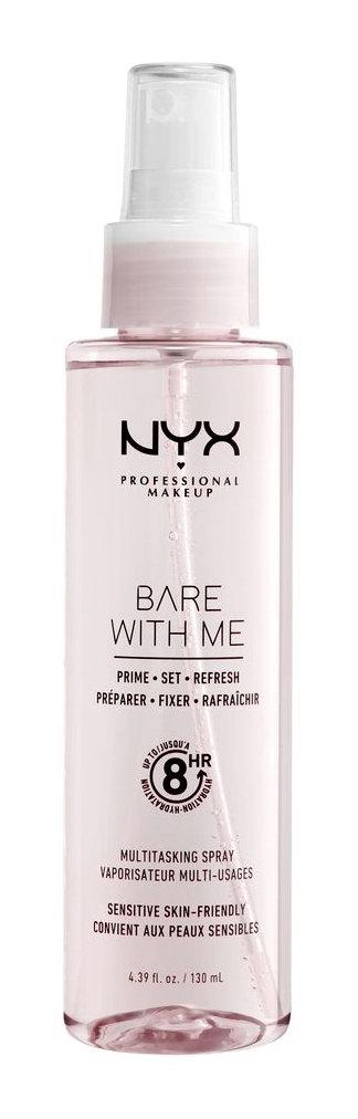 Спрей для фиксации макияжа NYX Bare With Me Prime. Set. Refresh. Multitasking Spray 130 мл