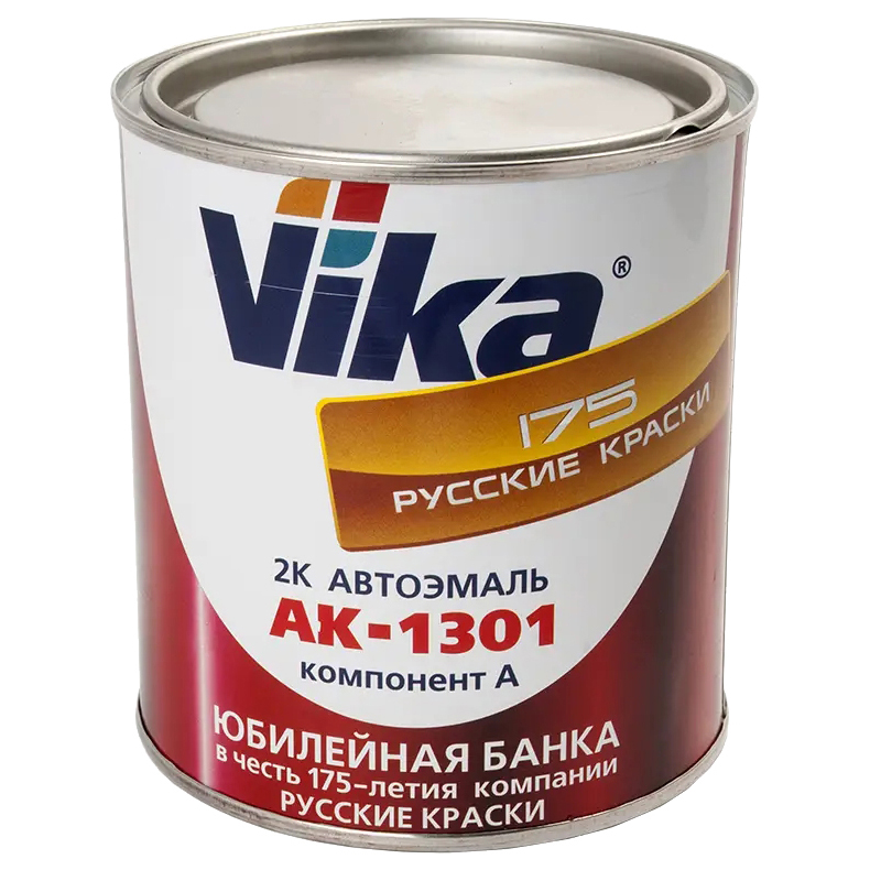 Краска Vika АК черный 601 (0,8кг)